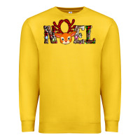Lemon noel reindeer Premium Sweatshirt - AdoDesignShop