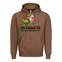 Chestnut sweet sweet summer Zipper Hoodie - CowhideDigitalArt