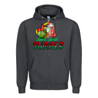 Smoke sweet sweet summer Zipper Hoodie - CowhideDigitalArt