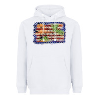 White American flag halloween background Heavyweight Hoodie - JahusDesignShop