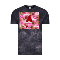 Cloud Black valentines day gnomes Vintage Tee - RanaPortraitStore