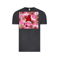 Vintage Black valentines day gnomes Vintage Tee - RanaPortraitStore