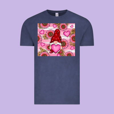 Vintage Tee valentines day gnomes