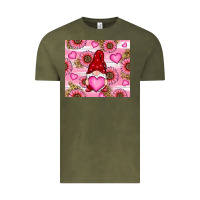 Vintage Olive valentines day gnomes Vintage Tee - RanaPortraitStore