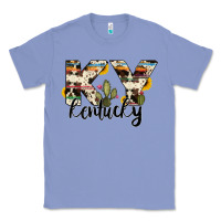 Colony Blue kentucky state cowhide serape cactus Classic Tee - RanaPortraitStore