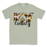 Matcha kentucky state cowhide serape cactus Classic Tee - RanaPortraitStore