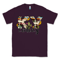 Plum kentucky state cowhide serape cactus Classic Tee - RanaPortraitStore