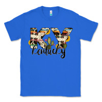 True Royal kentucky state cowhide serape cactus Classic Tee - RanaPortraitStore