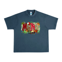 Midnight Navy mama claus Urban Heavy Tee - Zillion Design Studio
