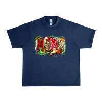 Navy mama claus Urban Heavy Tee - Zillion Design Studio