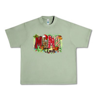 Oil Green mama claus Urban Heavy Tee - Zillion Design Studio