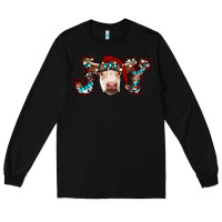Black christmas joy cow Long Sleeve Tee - RanaPortraitStore