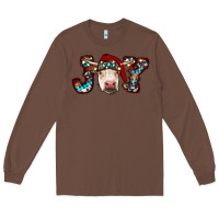 Chestnut christmas joy cow Long Sleeve Tee - RanaPortraitStore