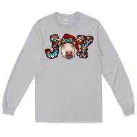 Moon Dust christmas joy cow Long Sleeve Tee - RanaPortraitStore