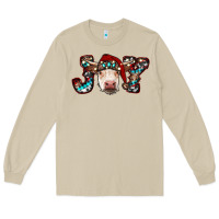 Mushroom christmas joy cow Long Sleeve Tee - RanaPortraitStore
