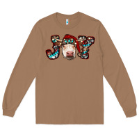 Toasted Coconut christmas joy cow Long Sleeve Tee - RanaPortraitStore