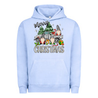 Pigment Grape Ice merry christmas gnomes truck Urban Hoodie - MaliasSmallBusiness