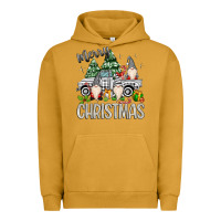 Pigment Peanut Butter merry christmas gnomes truck Urban Hoodie - MaliasSmallBusiness
