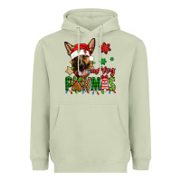 Matcha merry pawmas christmas german shepherd Heavyweight Hoodie - Jasminsmagicworld