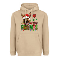 Mushroom merry pawmas christmas german shepherd Heavyweight Hoodie - Jasminsmagicworld