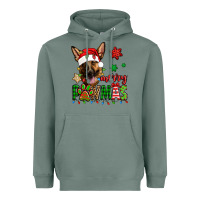 Sage merry pawmas christmas german shepherd Heavyweight Hoodie - Jasminsmagicworld