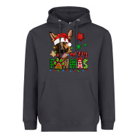 Smoke merry pawmas christmas german shepherd Heavyweight Hoodie - Jasminsmagicworld