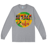Heather Grey Mama Cita Long Sleeve Tee - texasbilliewilder