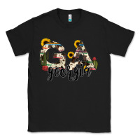 Black georgia state cowhide serape cactus Classic Tee - RanaPortraitStore