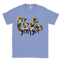 Colony Blue georgia state cowhide serape cactus Classic Tee - RanaPortraitStore