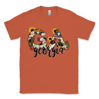 Copper georgia state cowhide serape cactus Classic Tee - RanaPortraitStore