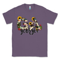 Lavender georgia state cowhide serape cactus Classic Tee - RanaPortraitStore