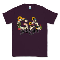 Plum georgia state cowhide serape cactus Classic Tee - RanaPortraitStore