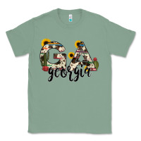 Sage georgia state cowhide serape cactus Classic Tee - RanaPortraitStore
