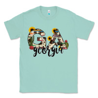 Seafoam georgia state cowhide serape cactus Classic Tee - RanaPortraitStore
