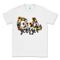 White georgia state cowhide serape cactus Classic Tee - RanaPortraitStore