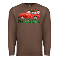 Chestnut merry christmas truck gnomes Premium Sweatshirt - AdoDesignShop