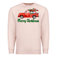 Merry Christmas Truck Gnomes Premium Sweatshirt | Teevron