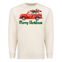 Sandshell merry christmas truck gnomes Premium Sweatshirt - AdoDesignShop