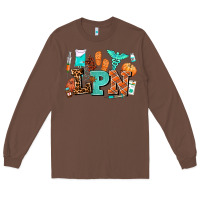 Chestnut lpn fall nurse with Long Sleeve Tee - AdoDesignShop