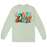 Matcha lpn fall nurse with Long Sleeve Tee - AdoDesignShop
