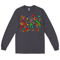 Smoke mexican skeletons Long Sleeve Tee - Zillion Design Studio