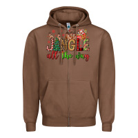 Chestnut jingle all the way Zipper Hoodie - FaDigitalArtStudio