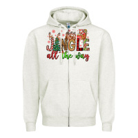 Jingle All The Way Zipper Hoodie | Teevron