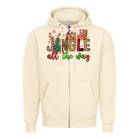 Sandshell jingle all the way Zipper Hoodie - FaDigitalArtStudio