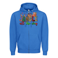 True Royal jingle all the way Zipper Hoodie - FaDigitalArtStudio