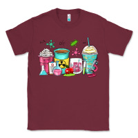 Burgundy science teacher coffee cups Classic Tee - Zillion Design Studio