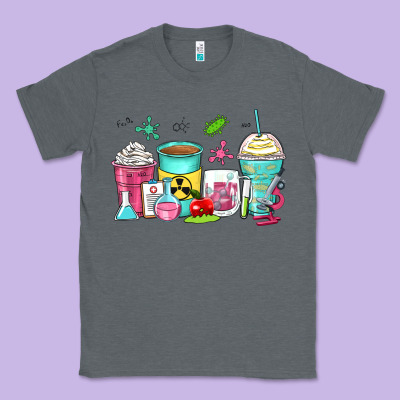 Science Teacher Coffee Cups Classic Tee Designed By Zillion Design Studio