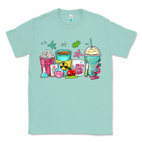 Seafoam science teacher coffee cups Classic Tee - Zillion Design Studio