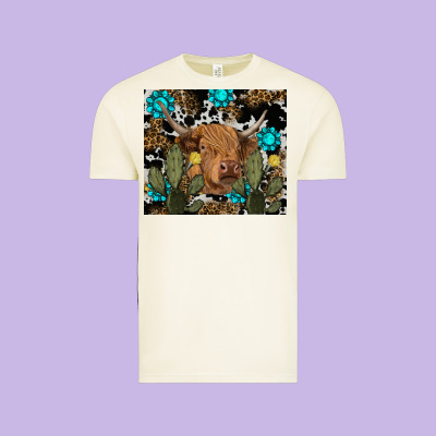Vintage Tee western cow