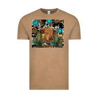 Vintage Coffee western cow Vintage Tee - RanaPortraitStore